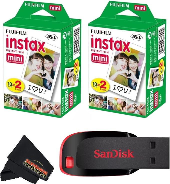 Fujifilm Instax Mini Instant Camera Film by FUJIFILM
