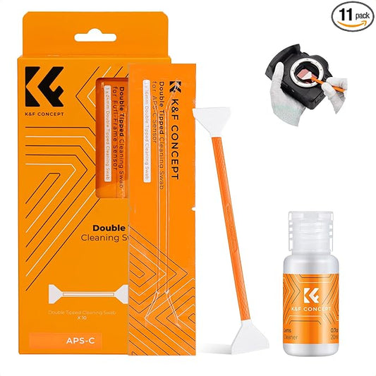K&F Concept 16mm APS-C Sensor Cleaning Kit, Mirrorless Digital Camera Lens by KFCONCEPT