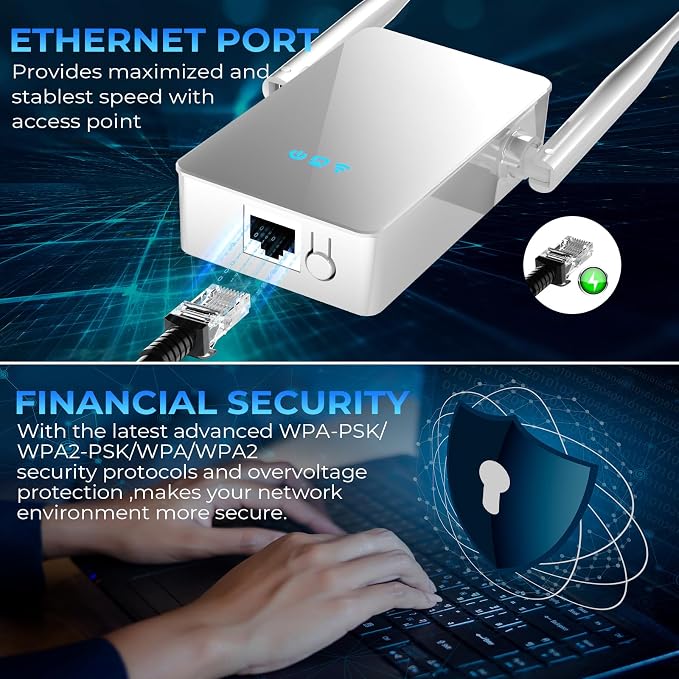 2026 WiFi Extender Signal Booster, New Gen Internet Booster - Image 5