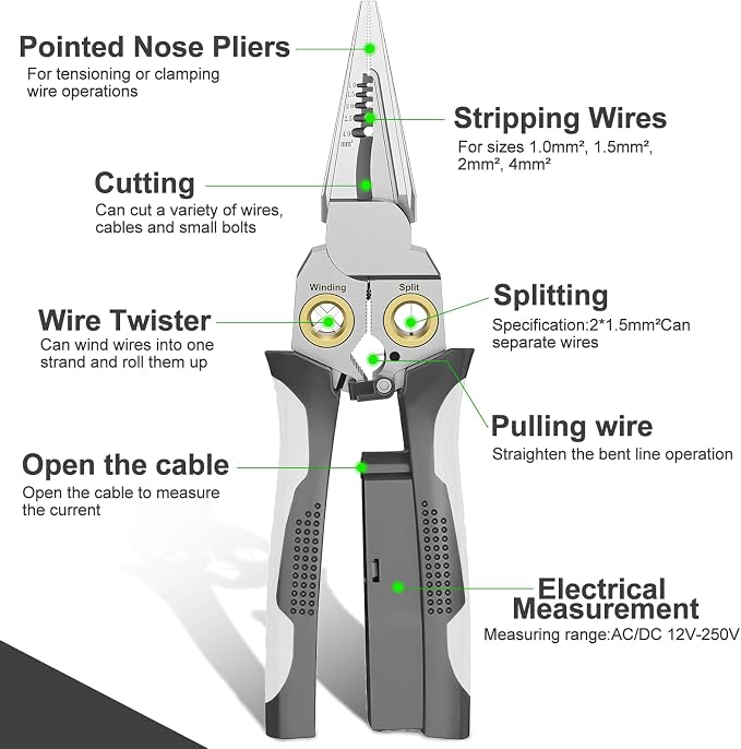 GADO Pro 8-in-1 Wire Stripper/Cutter - Image 6