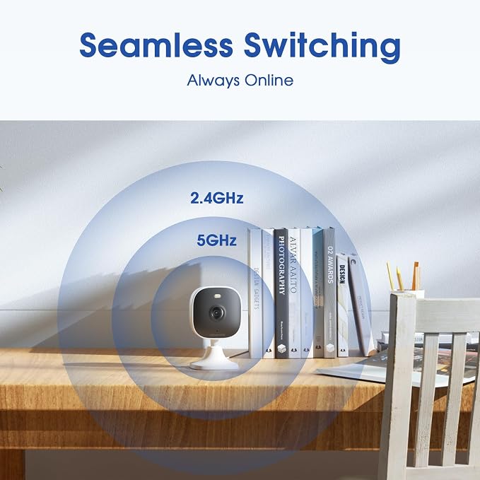 4MP Indoor Cameras for Home Security Outdoor, Home Security Camera System - Image 3