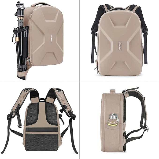 MOSISO Camera Backpack, DSLR/SLR/Mirrorless Photography Camera Bag Full Open - Image 5