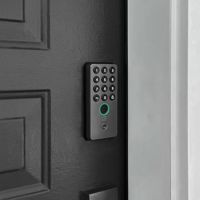 igloohome Deadbolt Go Smart Lock w/Fingerprint, Digital Keys, Remote PIN Codes - Image 10