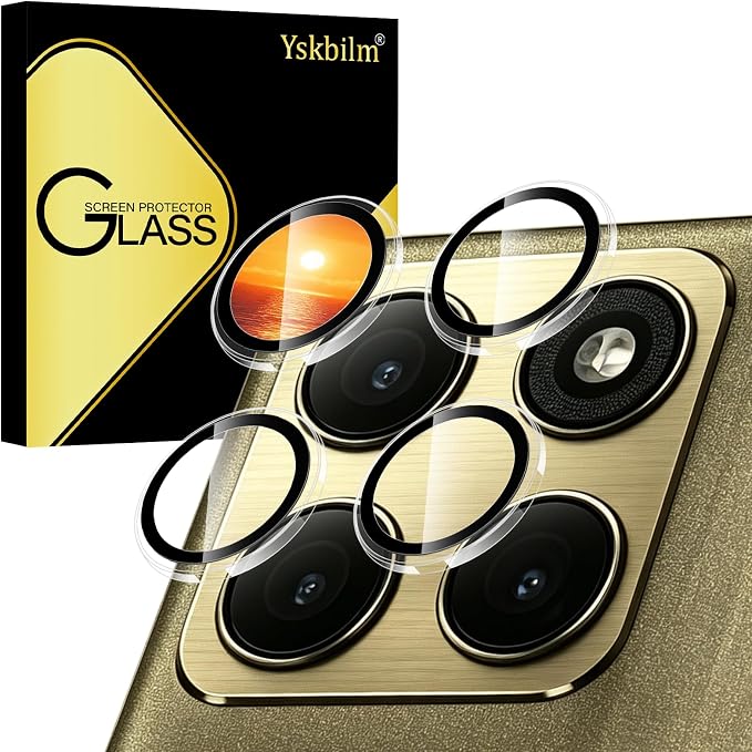 Compatible with Motorola Moto Edge 2026 Camera Lens Protector, Individual Metal by Unknown