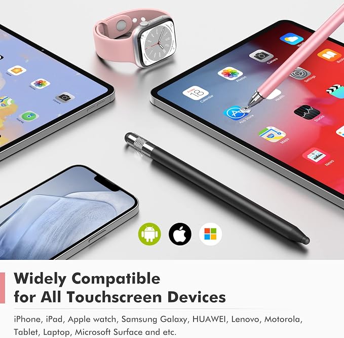 MEKO 3 in 1 Stylus Pens for Touch Screens, High Sensitivity & Precision - Image 5