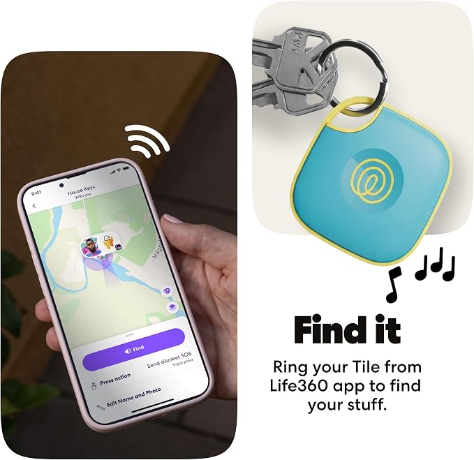 Life360 Tile - Bluetooth Tracker, Keys Finder and Item Locator - Image 4
