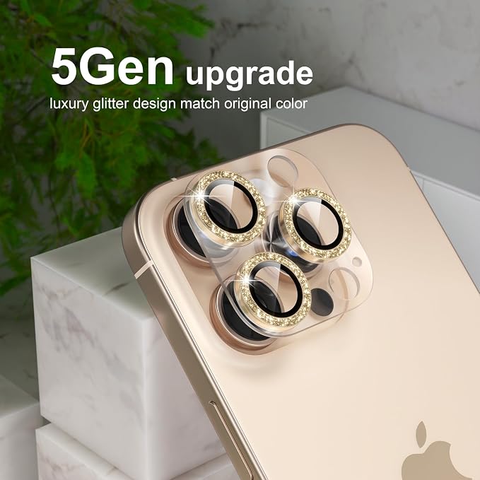 Choiche Compatible for iPhone 16 Pro/iPhone 16 Pro Max Camera Lens Protector - Image 7