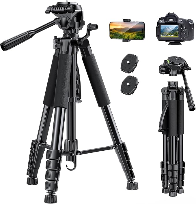 UBeesize 74" Camera Tripod by UBeesize