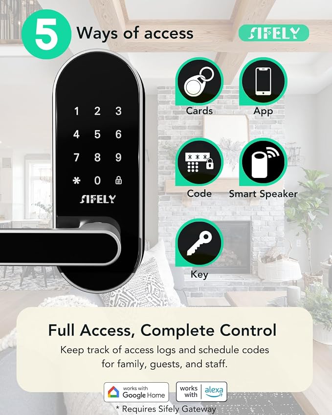 Keyless Entry Keypad Smart Door Lock - Image 2