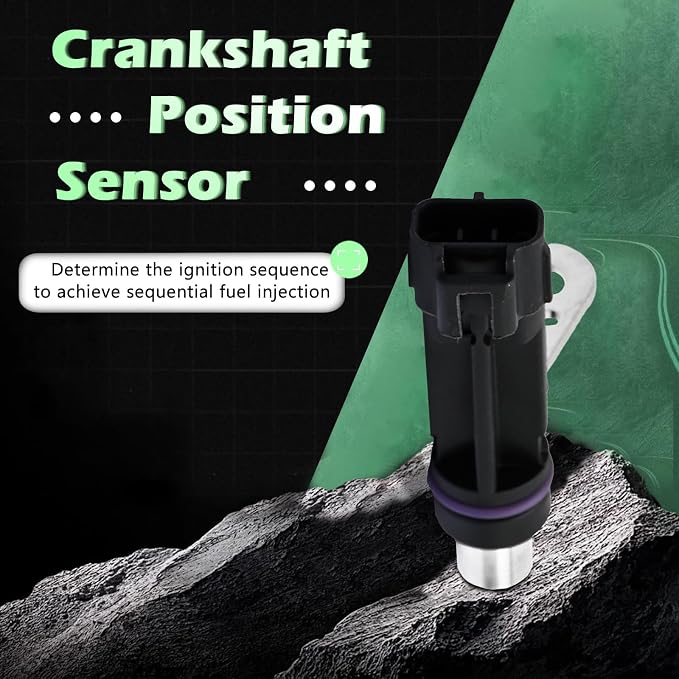 Engine Crank Crankshaft Position Sensor V6 V8 3.7L Compatible - Image 2