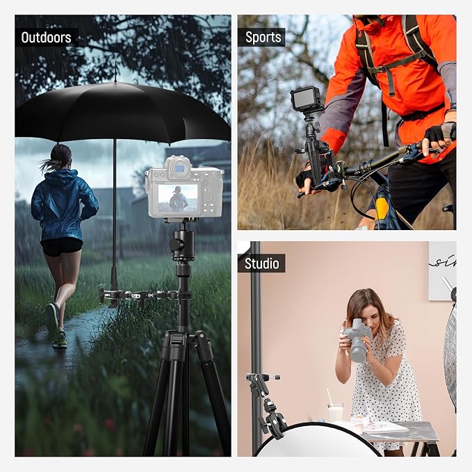 NEEWER Double Super Clamp Camera Mount - Image 7