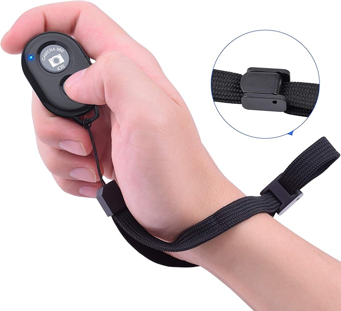 Wireless Camera Remote Shutter for Smartphones, zttopo Wireless Phone Camera - Image 6