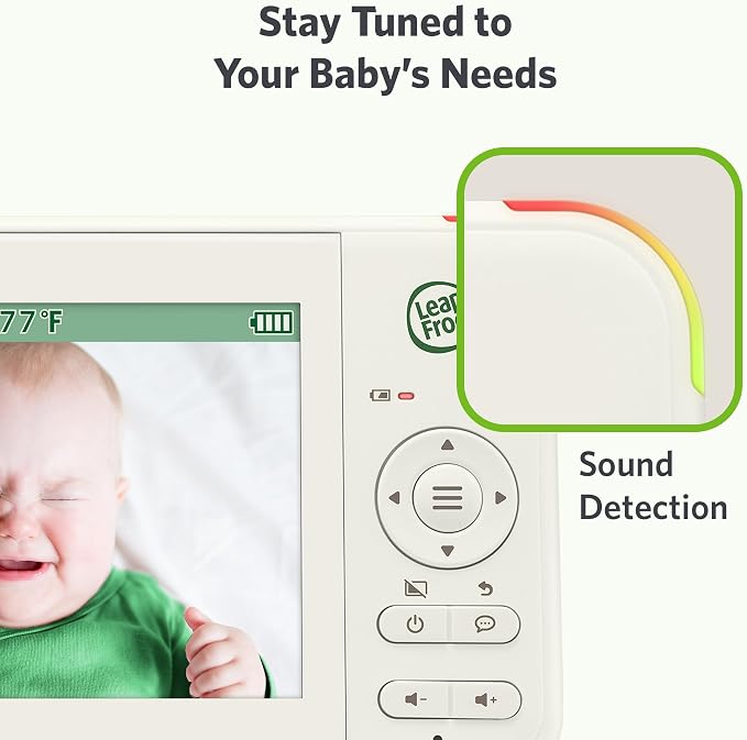 LeapFrog LeapView Twoo Video Baby Monitor, 5-Inch Screen, 360° Coverage Owl - Image 10