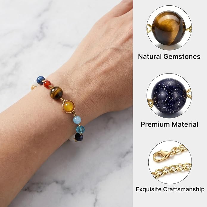 Solar System Bracelet Gemstone Bracelets - Image 2