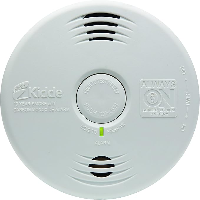 Kidde Smoke & Carbon Monoxide Detector, 10-Year Battery, Voice Alerts - Image 6