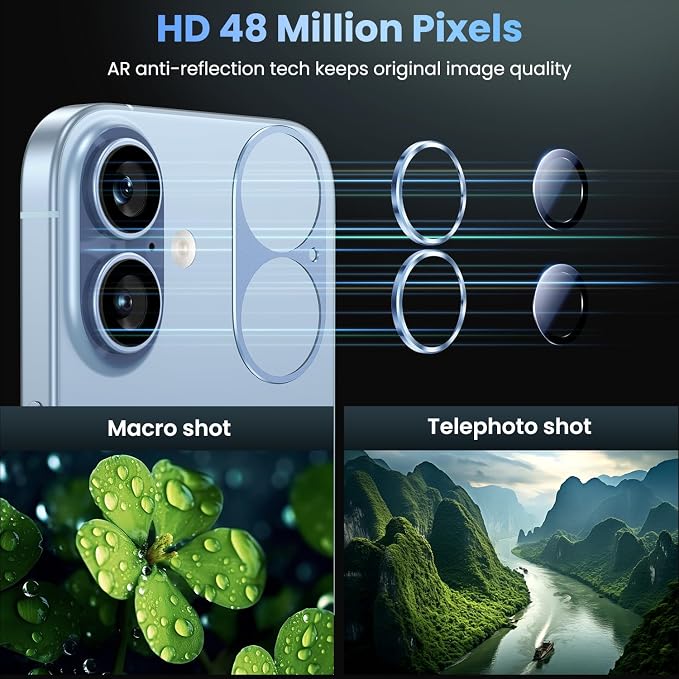 Uyiton Compatible with iPhone 17 Camera Lens Protector - Image 3