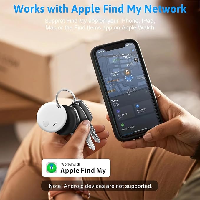 Tracker Tag 4 Packs Bluetooth Tracker, Smart Tag Locator Tracking Device - Image 3