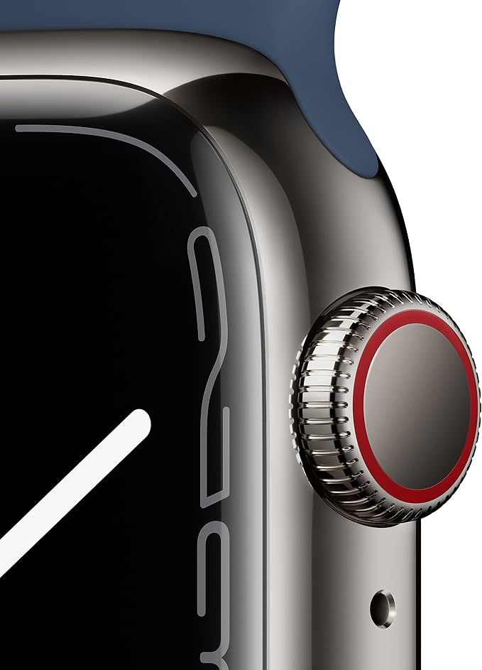 Apple Watch Series 7 Graphite Stainless Steel Case - Image 2