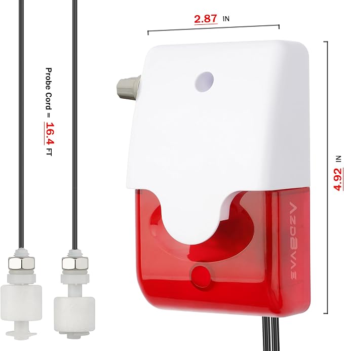 High / Low Water Level Alarm Sensor Detector Not - Image 2