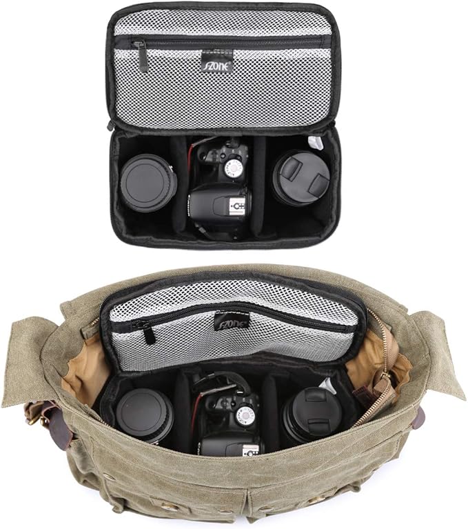 S-ZONE Padded Folding Camera Bag - Image 3