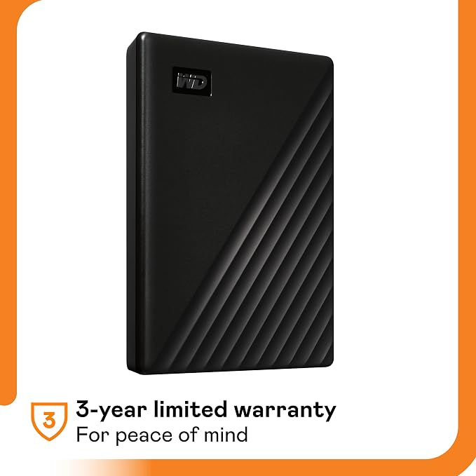 WD 6TB My Passport, Portable External Hard Drive, Backup Software - Image 7