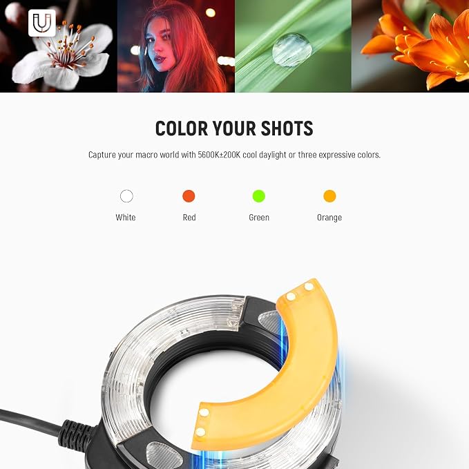 NEEWER RF1-N Marco Ring Flash Light Compatible - Image 8