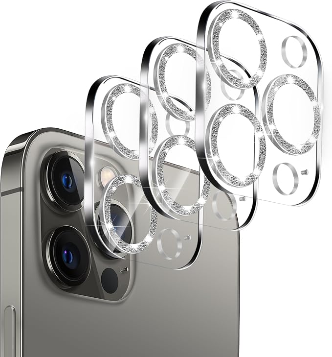 Dengduoduo 3 Pack Tempered Glass Camera Lens Protector by Dengduoduo