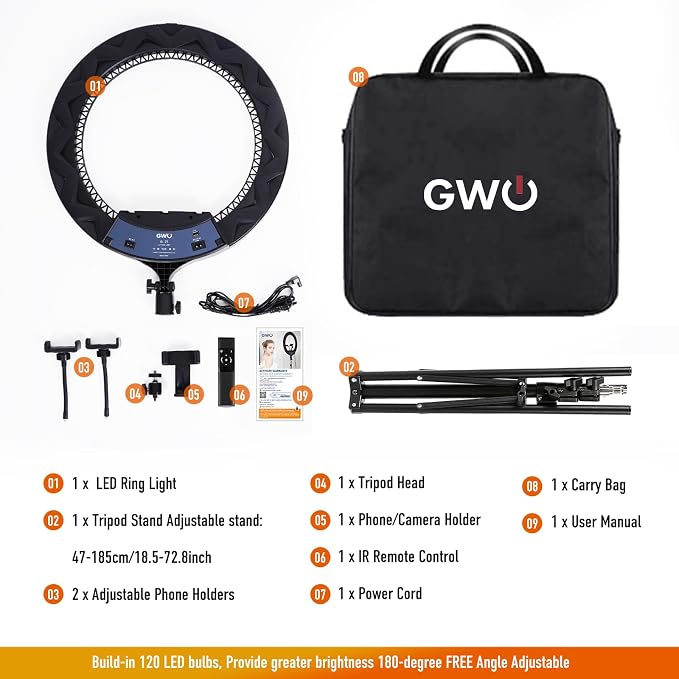 GWO 21 inch LED Ring Light - Image 5