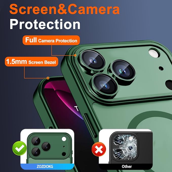 for iPhone 17 Pro Case with Privacy Screen Protector and Camera Protection - Image 6