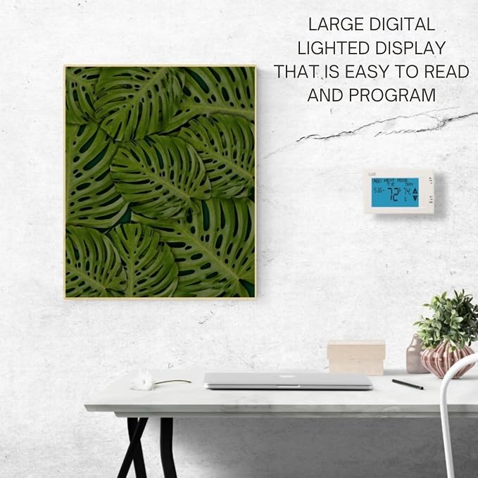 Lux LTX9600TS 7 Day Digital Programmable Thermostat - Image 4