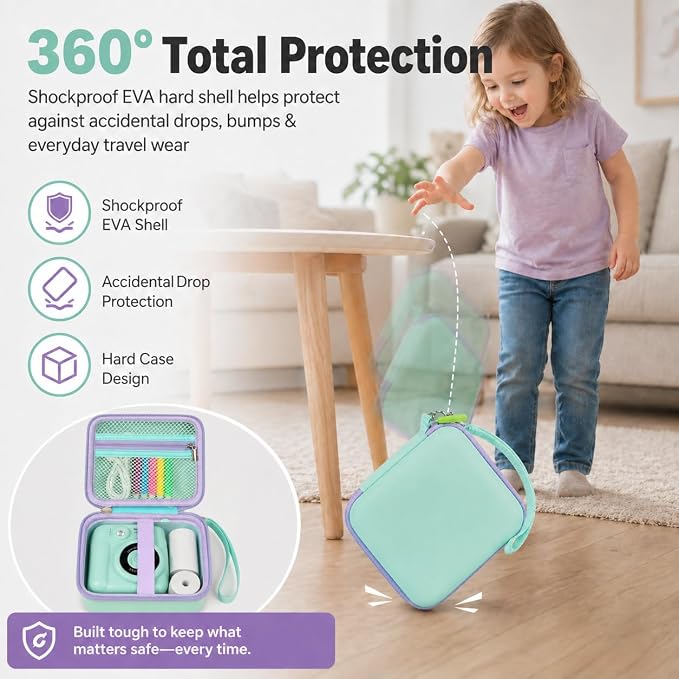 PAIYULE Kids Instant Print Camera Case Compatible - Image 3