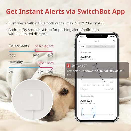 SwitchBot WiFi Hygrometer Thermometer - Image 4