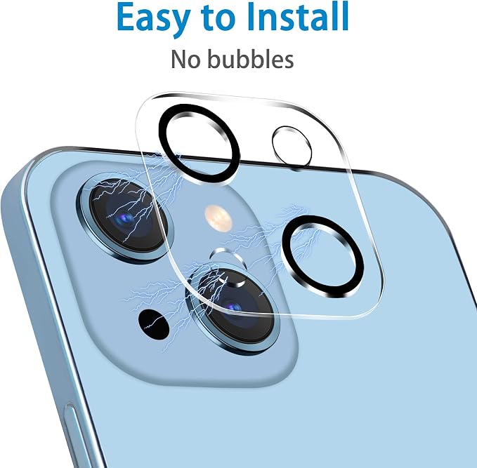 Dengduoduo 3 Pack Tempered Glass Camera Lens Protector - Image 6