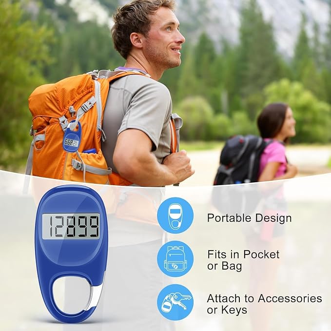 Simple Pedometer for Walking, Accurate Step Tracker - Image 5