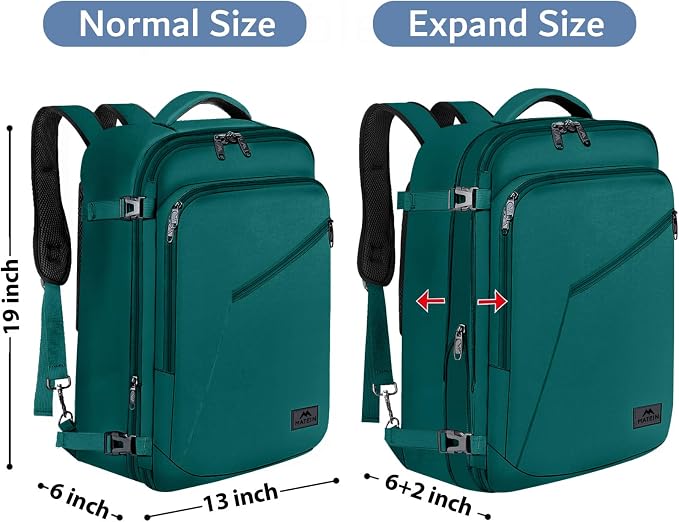 MATEIN Travel Backpack for Men Women, Carry on Backpack for Airplanes, Simple - Image 5