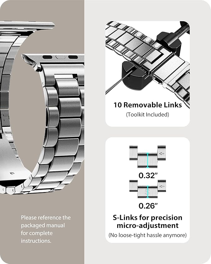 Fullmosa Metal Band Compatible - Image 4