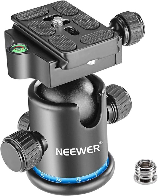 NEEWER 36MM Tripod Ball Head 360° Panoramic Metal by Neewer
