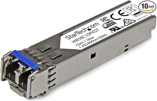 StarTech.com 10 Pack HPE J4858C Compatible SFP Module by StarTech
