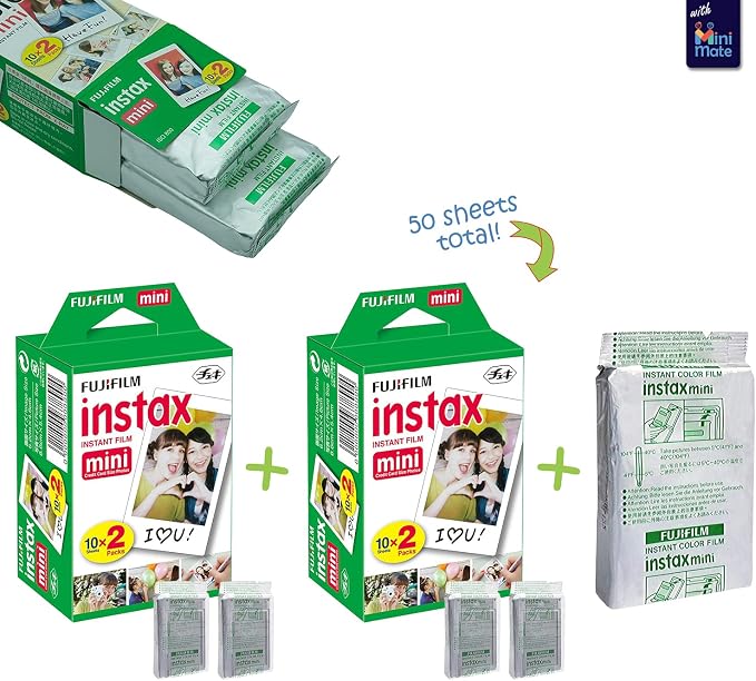 Fuji Instax Mini 9 Instant Camera Lime Green - Image 3