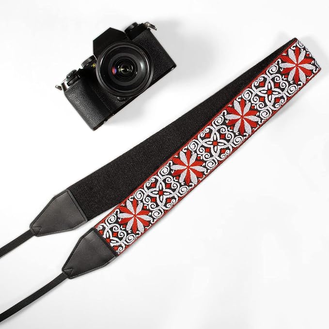 Camera Strap, Jacquard Weave 2" Shoulder Neck Straps - Image 7