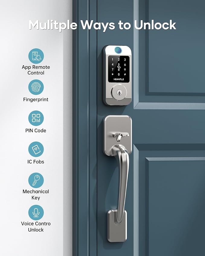 Wi-Fi Front Door Lock Set - Image 2