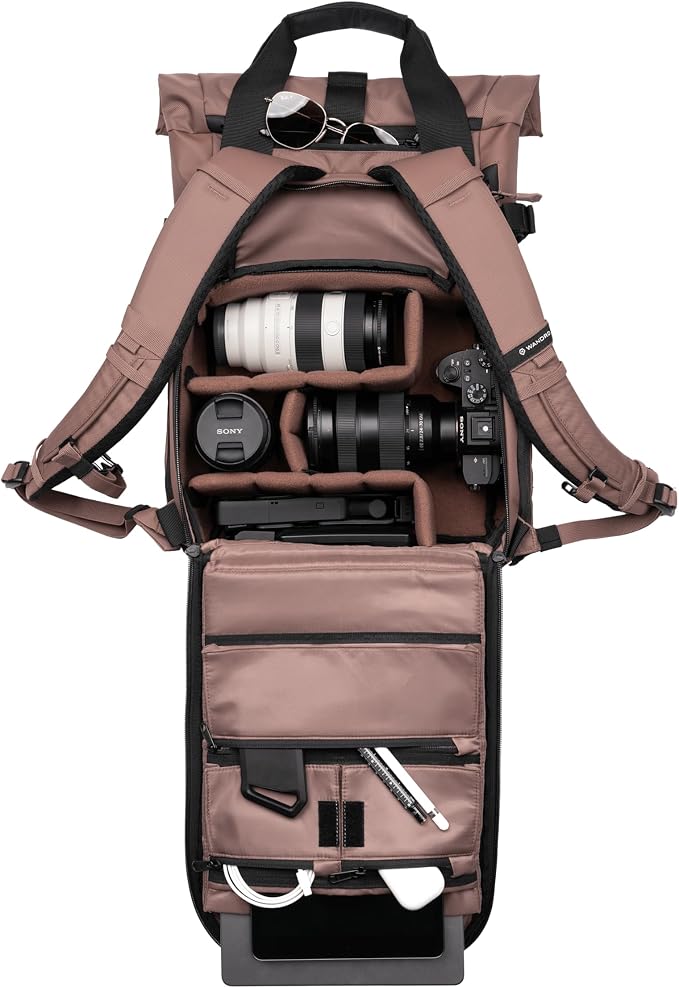 WANDRD PRVKE Rolltop 15L V4 Photography Bundle – Compact Travel Camera Backpack - Image 3