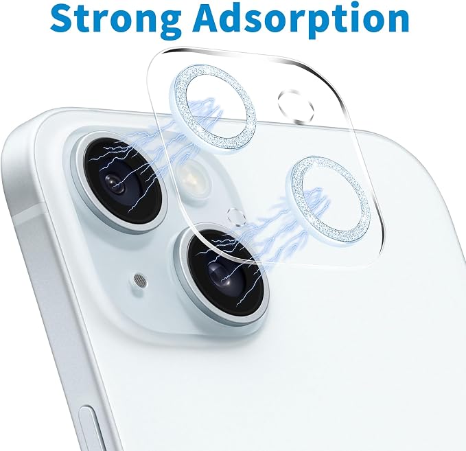 Dengduoduo 3 Pack Tempered Glass Camera Lens Protector - Image 4