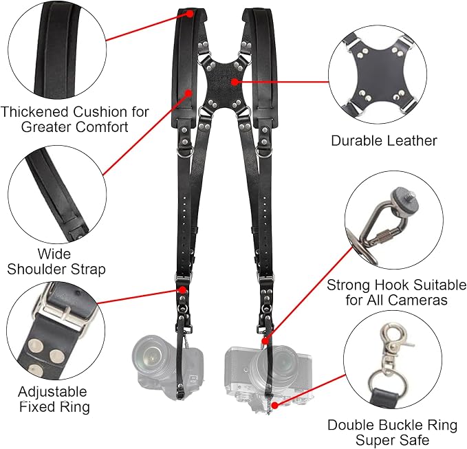 Camera Harness, Dual Camera Harness - Image 2