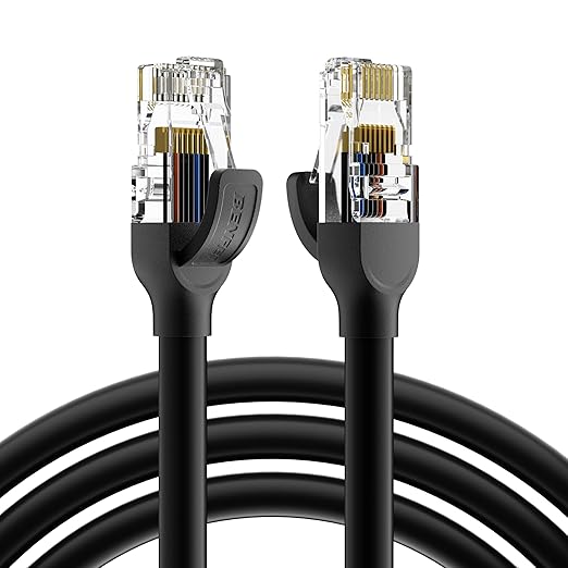 BENFEI Cat 6 Ethernet Cable 50ft, 250MHz 10Gbps Network Cable, RJ45 LAN Cable by BENFEI