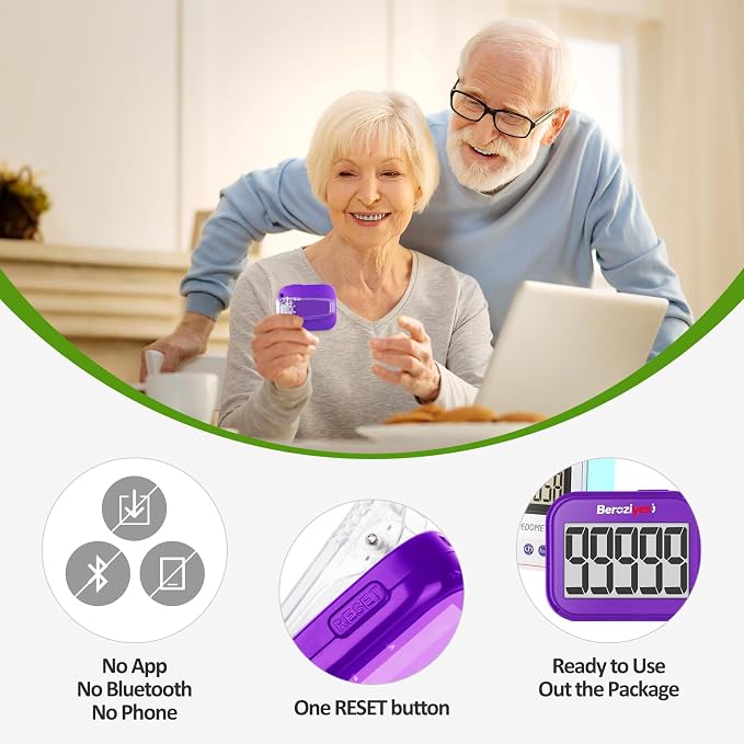 3D Pedometer for Walking, Simple Step Counter for Walking - Image 3