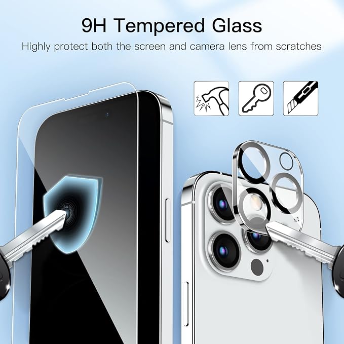 JETech Full Coverage Screen Protector - Image 6