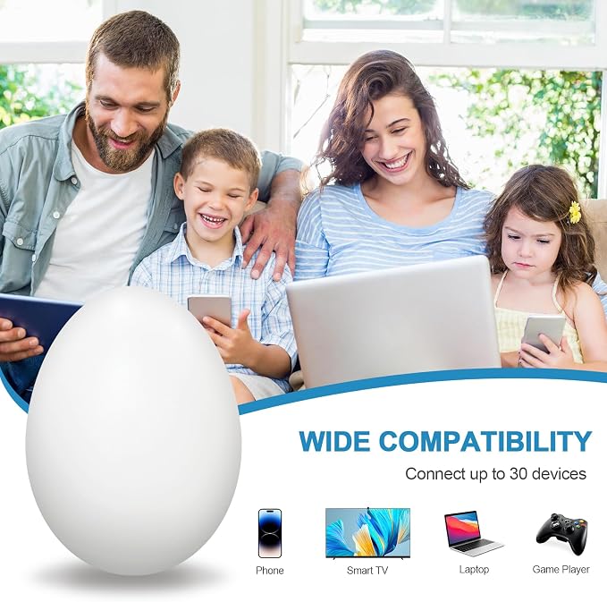TODAAIR AC1200 WiFi Extender | Easter WiFi Egg Up to 1200Mbps Dual Band - Image 5