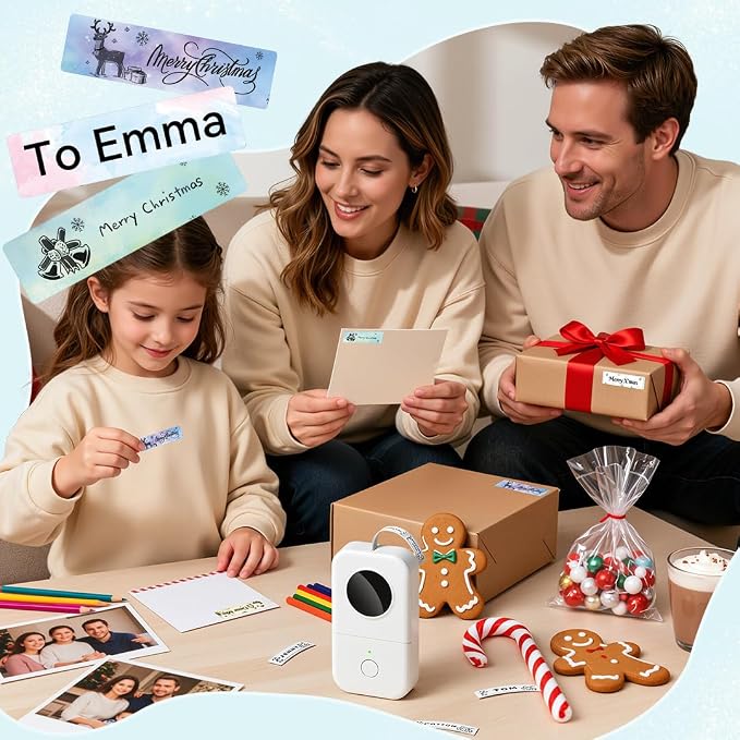 Phomemo Label Maker, D30 Bluetooth Mini Label Maker Machine, Small Portable - Image 2