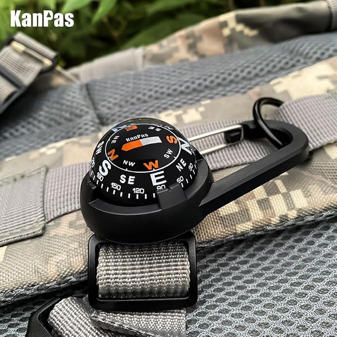 KanPas EDC Ball Compass for Hands-Free and Free Angle Reading - Image 4